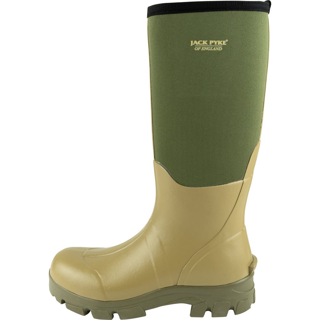 Holínky ASHCOMBE WELLINGTON neoprenové ZELENÉ vel. UK 11