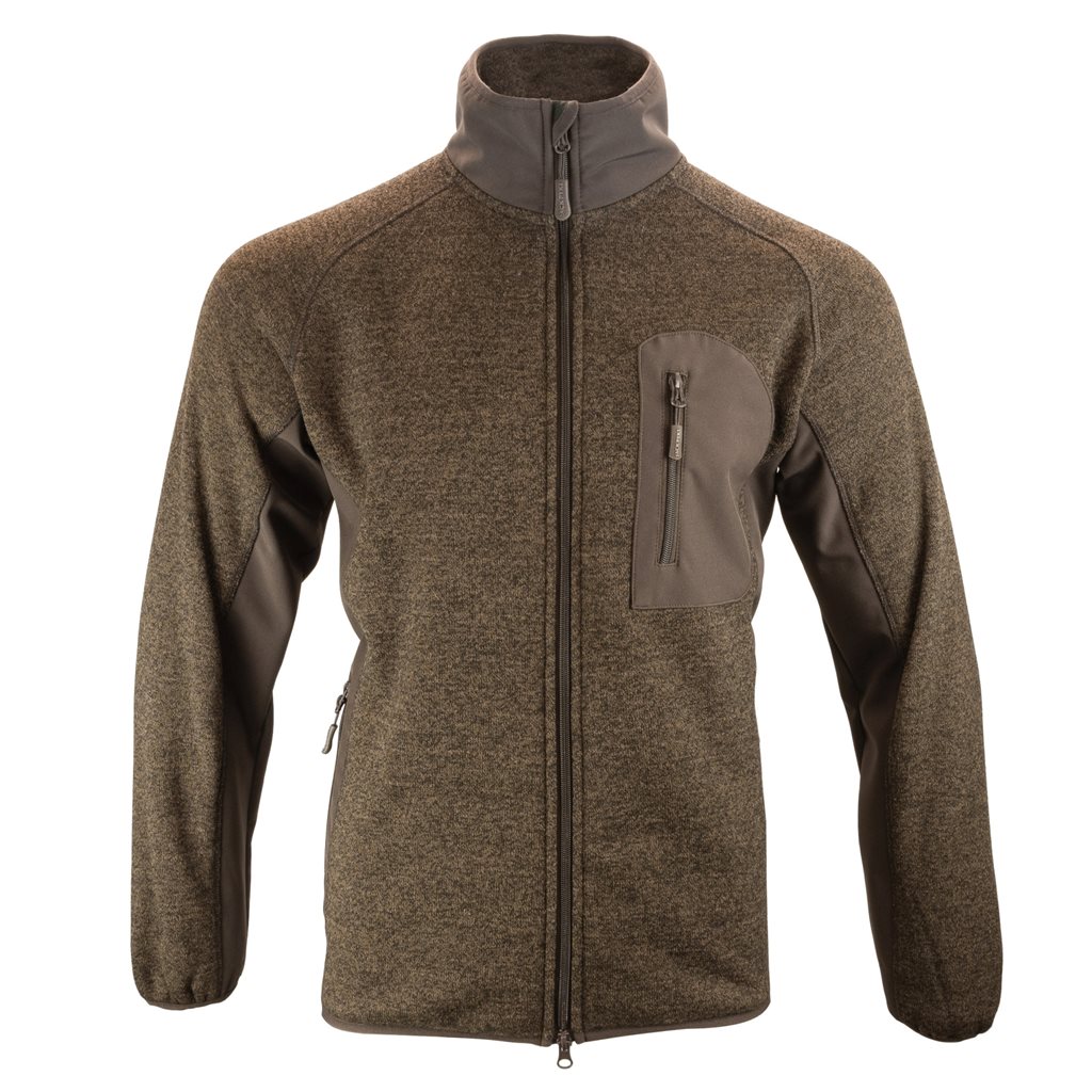 Mikina WEARDALE FLEECE HNĚDÁ vel. 3XL
