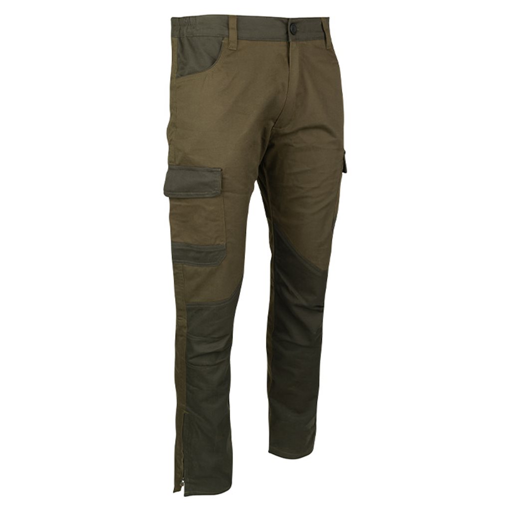 Kalhoty FIELDMAN ZELENÉ vel. L