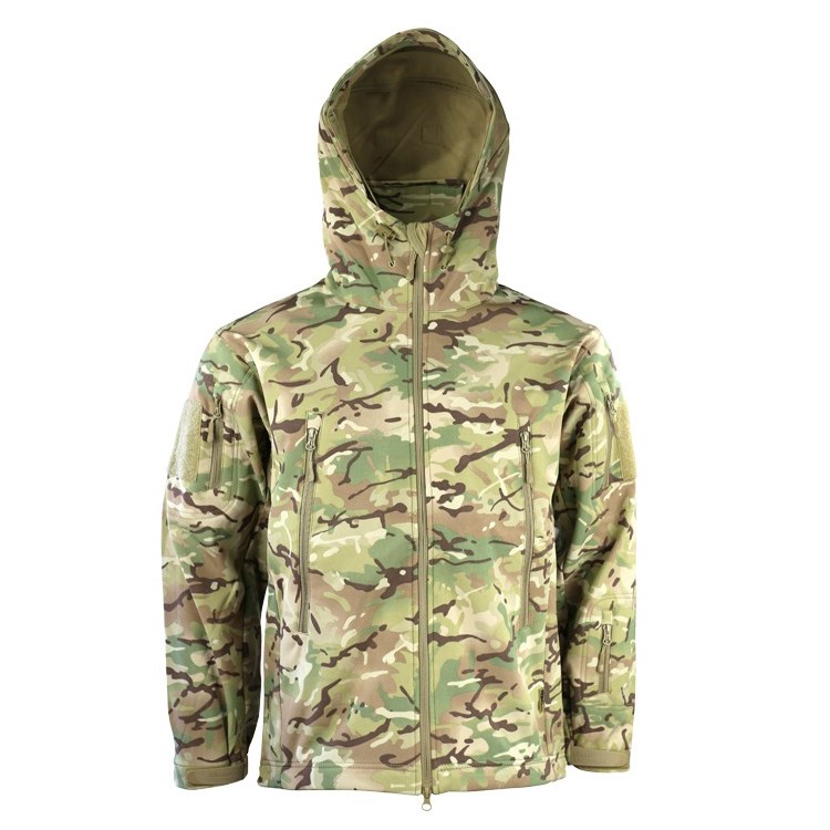 Bunda softshell TACTICAL PATRIOT maskování BTP vel. M