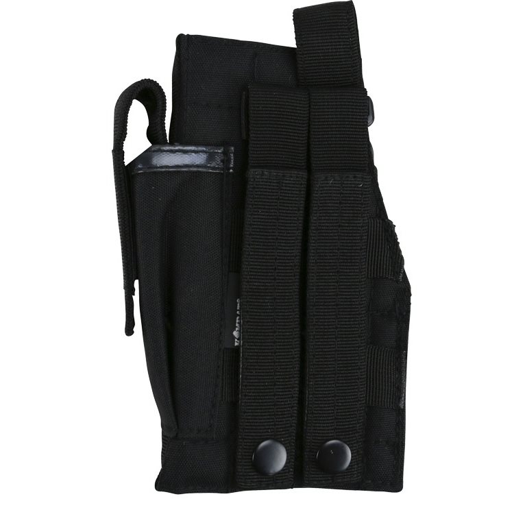 Pouzdro pistolové otevřené MOLLE ČERNÉ