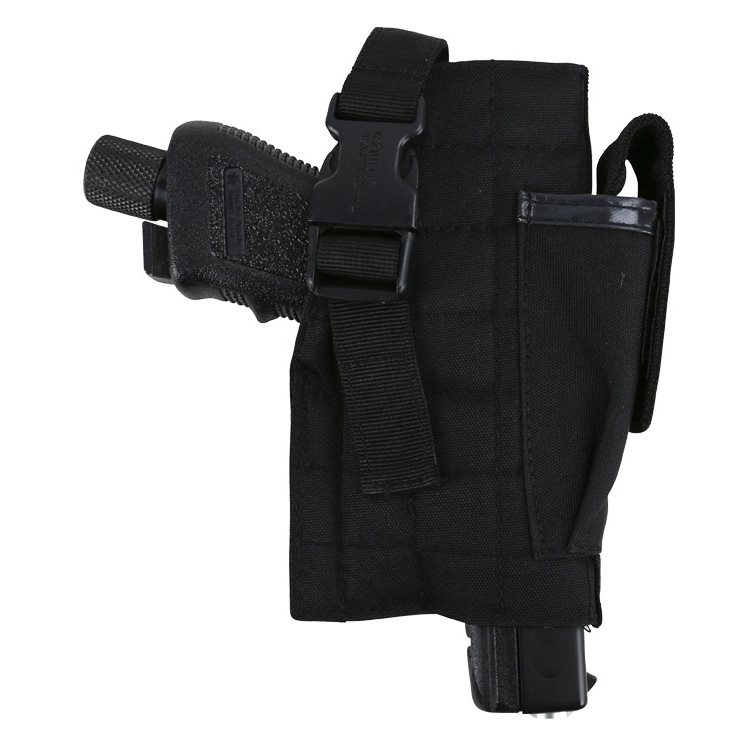 Pouzdro pistolové otevřené MOLLE ČERNÉ