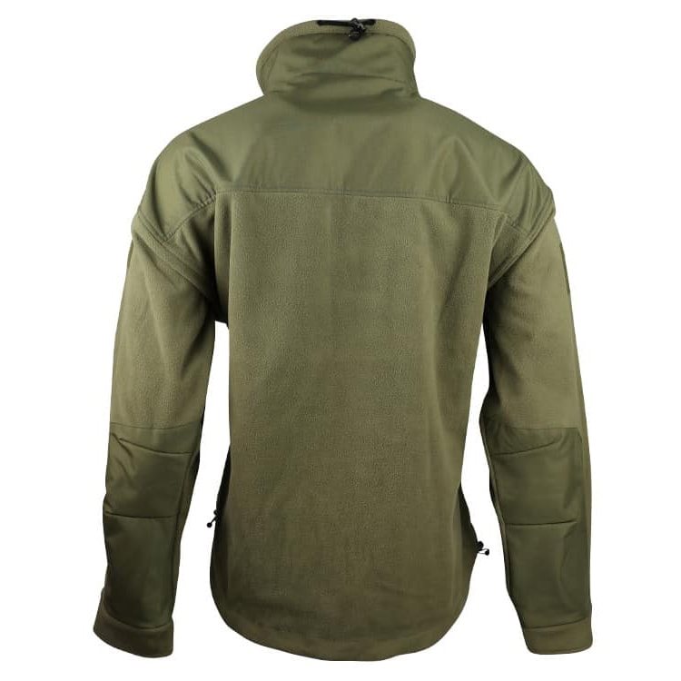 Mikina DEFENDER TACTICAL fleece ZELENÁ vel. L