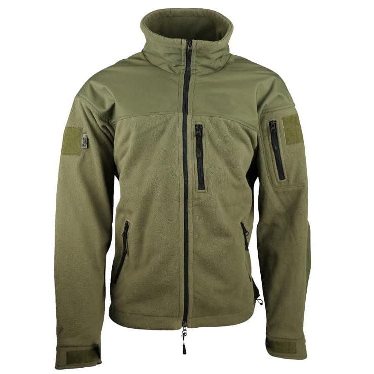 Mikina DEFENDER TACTICAL fleece ZELENÁ vel. XXL