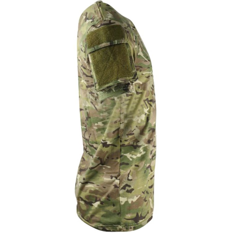 Triko TACTICAL VELCRO krátký rukáv BTP vel. S