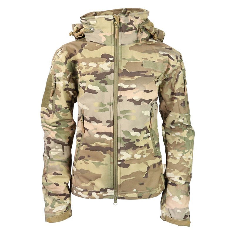 Bunda dětská softshellová PATRIOT maskování BTP vel. M