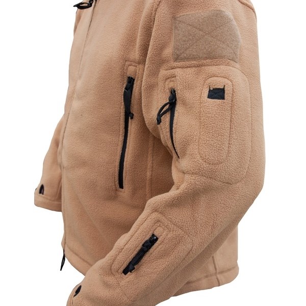 Mikina FLEECE RECON s kapucí COYOTE vel. XL