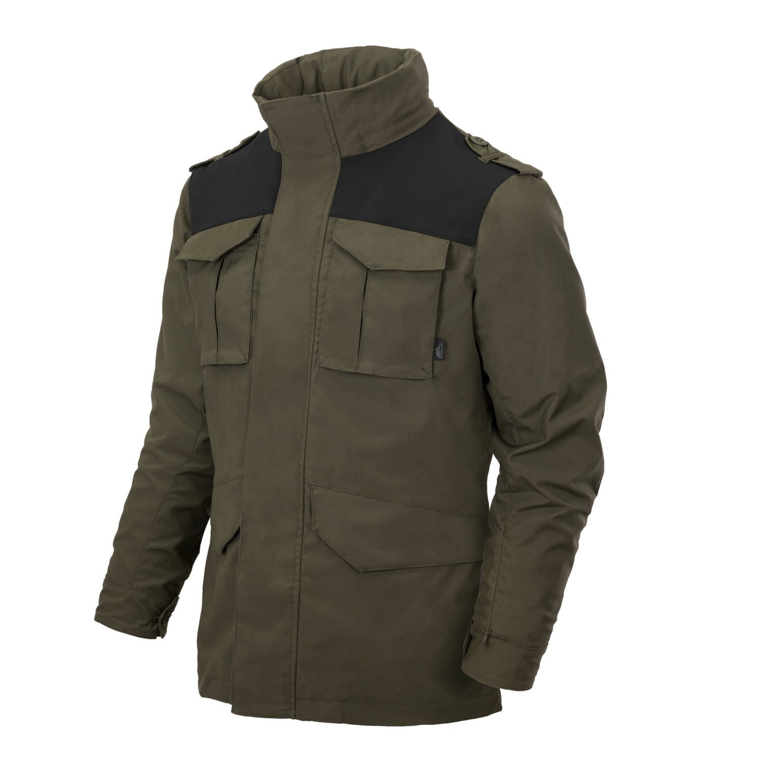 Bunda COVERT M65 TAIGA GREEN/ČERNÁ vel. L