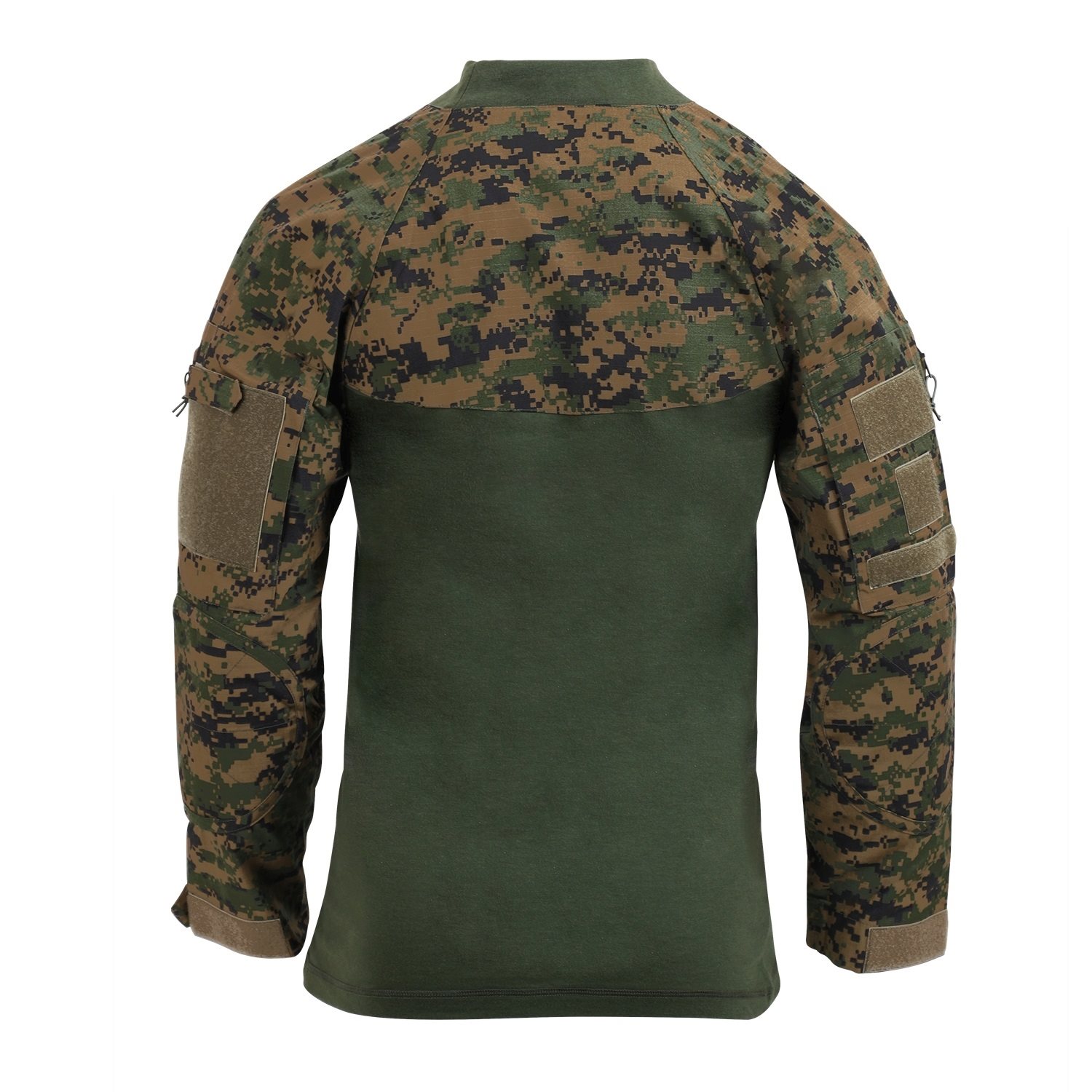 Košile taktická se zipem AIRSOFT COMBAT DIGITAL WOODLAND vel. 3XL