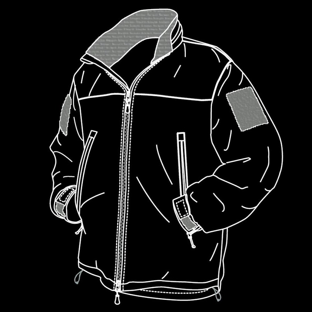 Bunda Climashield® Apex LEVEL 7 Gen III ČERNÁ vel. M
