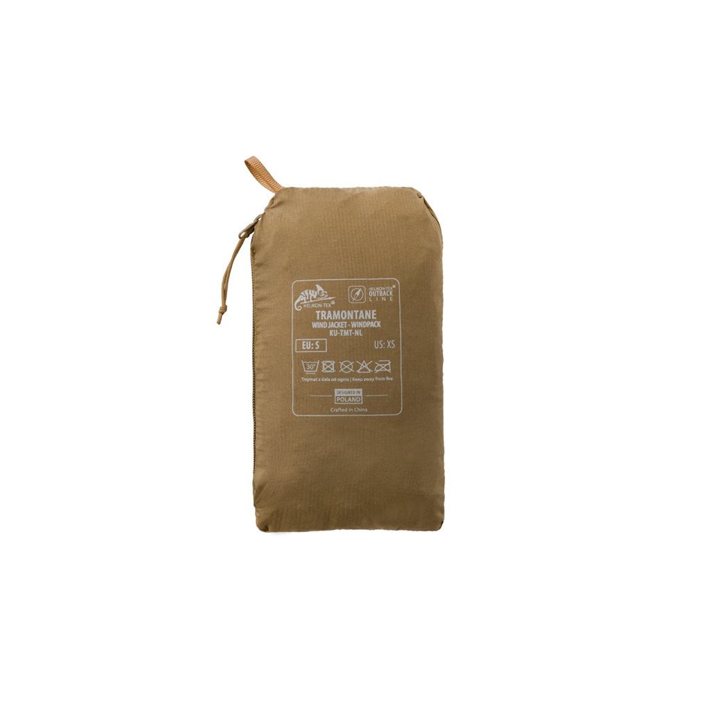 Bunda větrovka TRAMONTANE WindPack® COYOTE vel. S