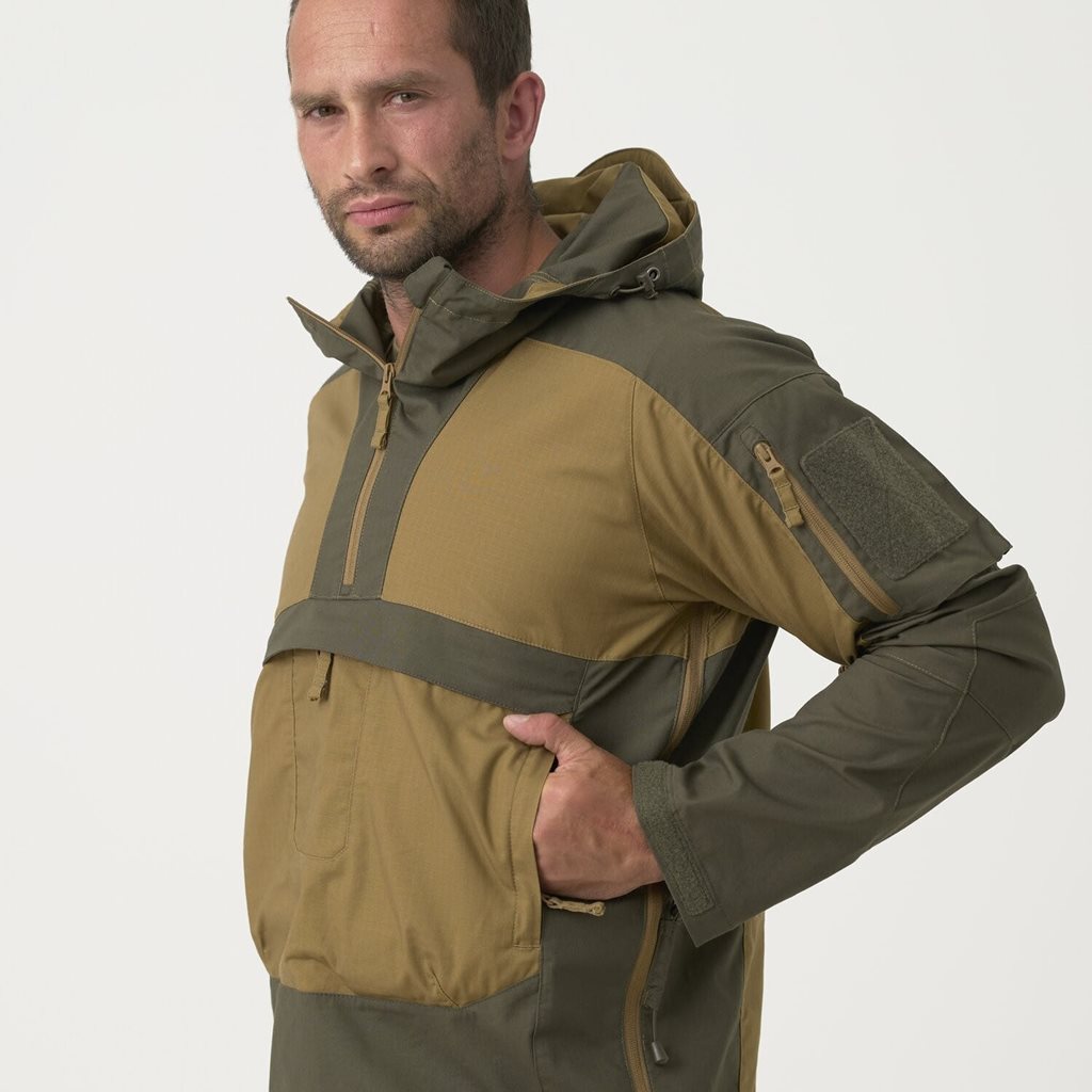 Bunda větrovka TRACER COYOTE/TAIGA GREEN vel. XS