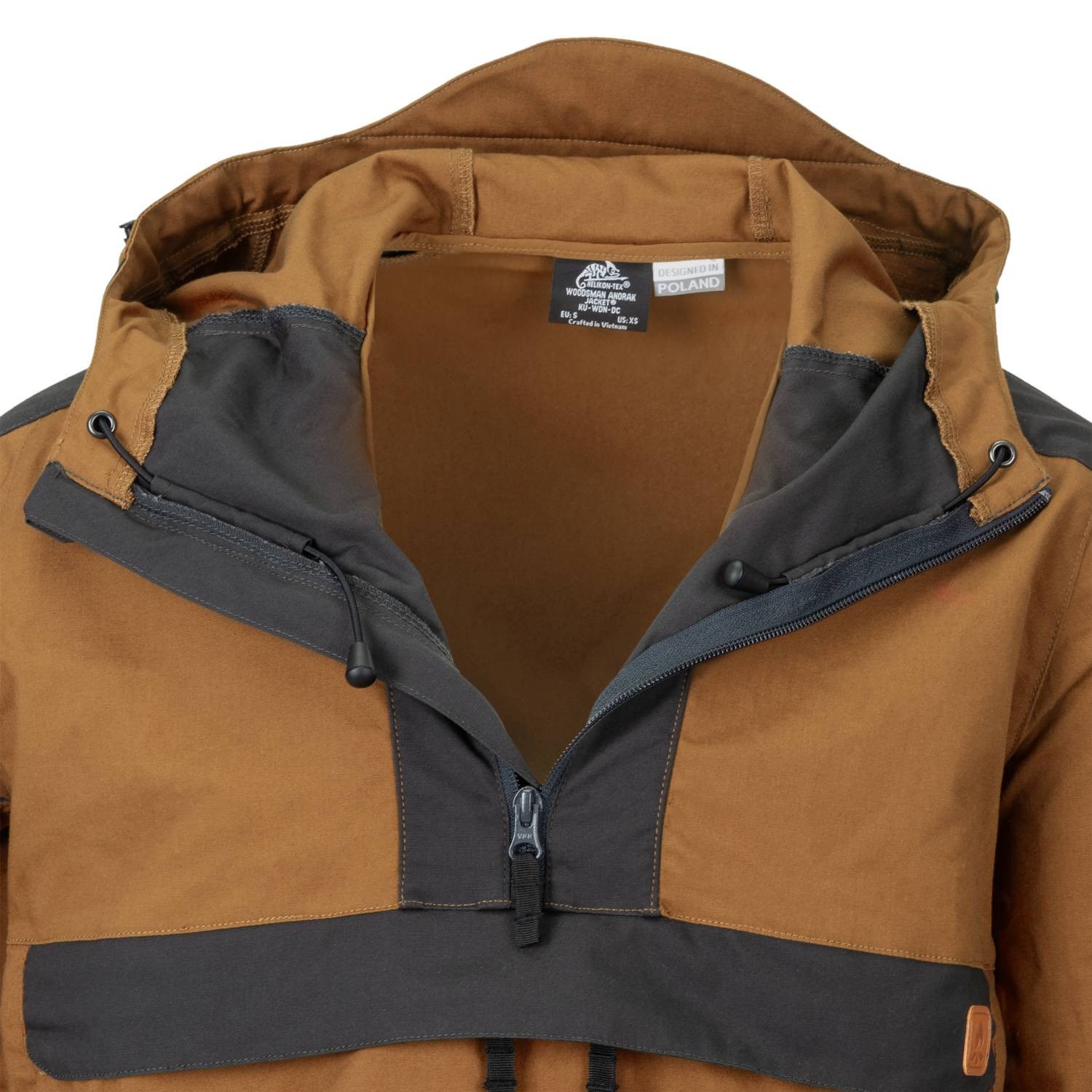 Bunda větrovka WOODSMAN COYOTE/ASH GREY vel. XS