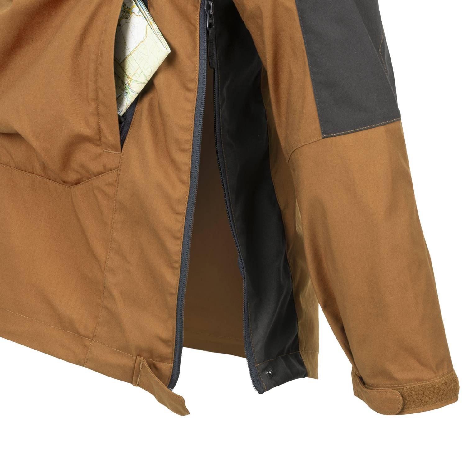 Bunda větrovka WOODSMAN COYOTE/ASH GREY vel. XS