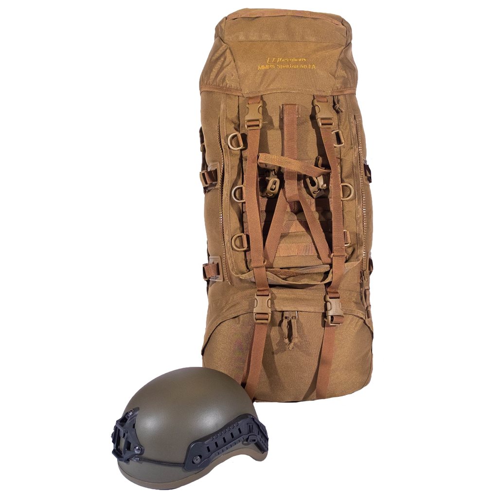 Batoh MMPS SPARTAN 60L FA EARTH BROWN vel. 2