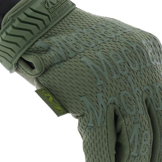 Rukavice MECHANIX ORIGINAL JASNĚ ZELENÉ vel. L