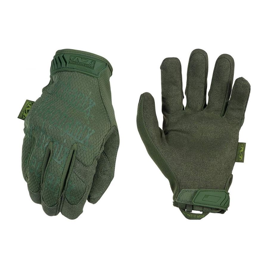 Rukavice MECHANIX ORIGINAL JASNĚ ZELENÉ vel. M