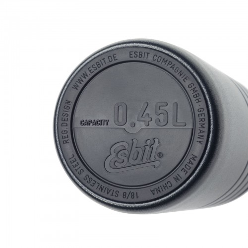 Termohrnek nerez MAJORIS 450ml ČERNÝ
