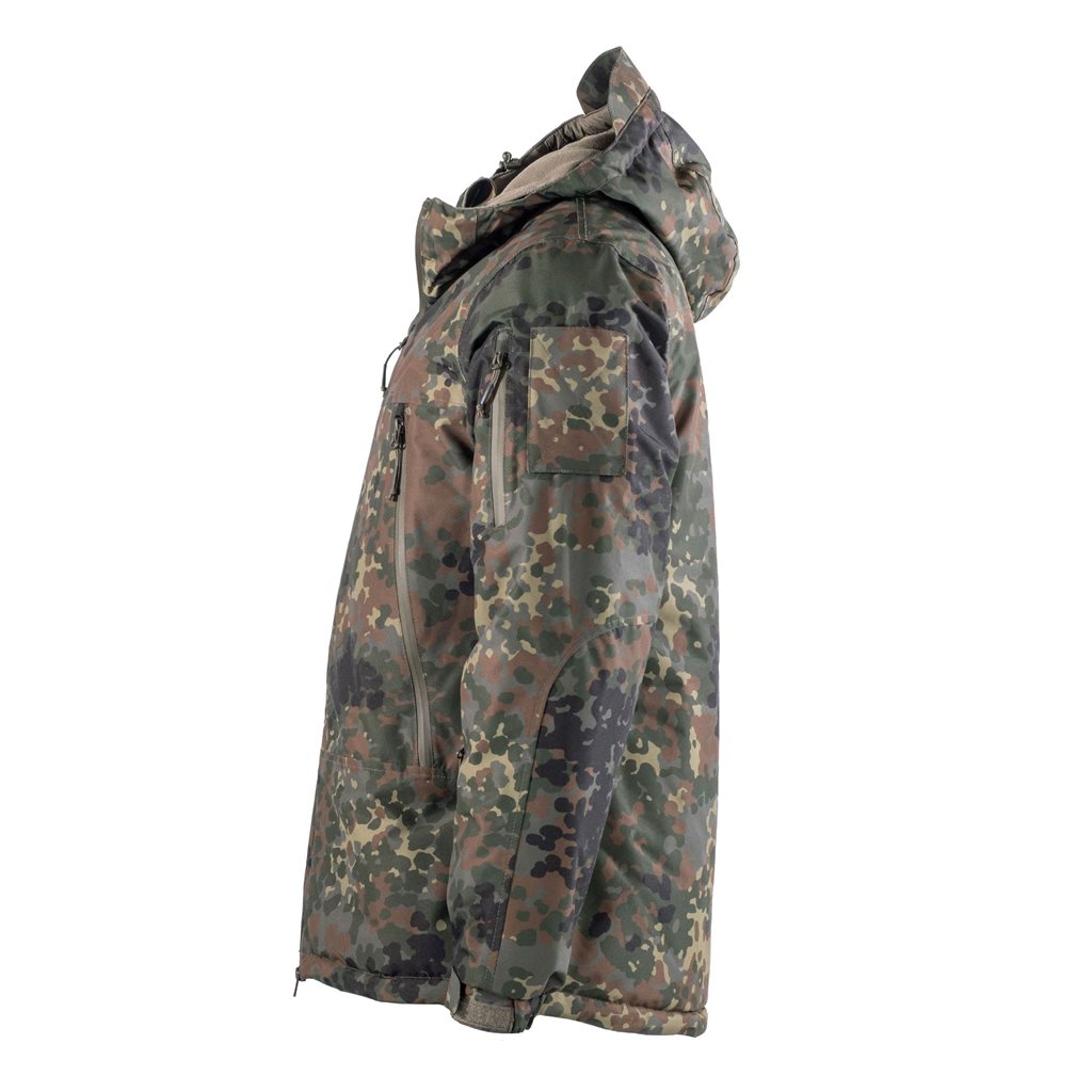 Bunda zimní s kapucí ECW Level 7 FLECKTARN vel. XXL