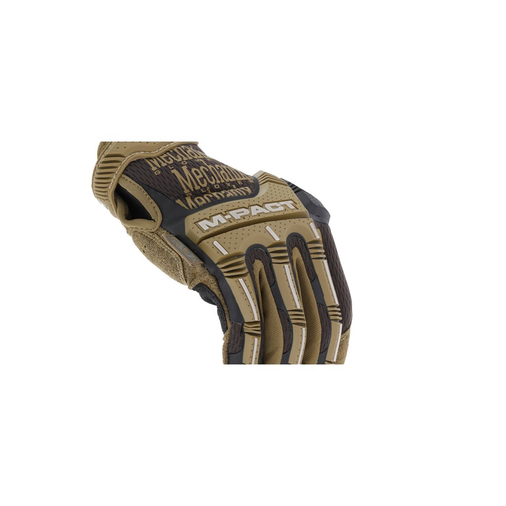 Rukavice MECHANIX M-PACT HNĚDÉ vel. S