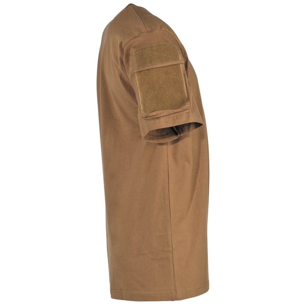 Triko taktické rukáv VELCRO panel s kapsou COYOTE vel. L