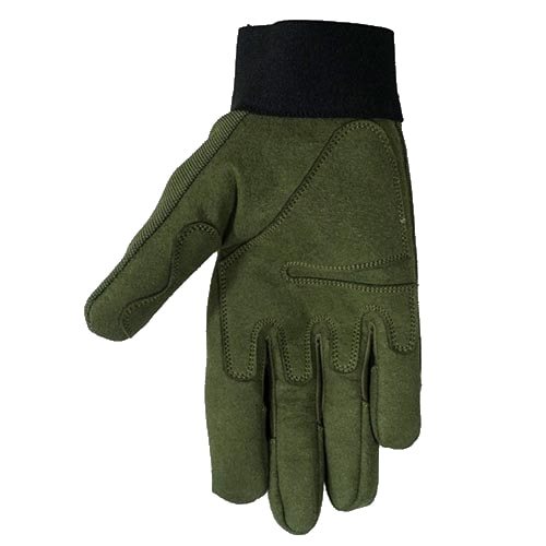 Rukavice taktické TAC CUFF ZELENÉ vel. L