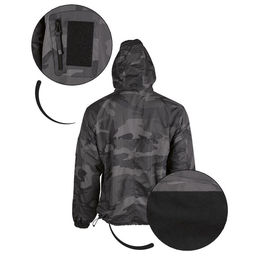 Bunda ANORAK zateplená DARK CAMO vel. 3XL