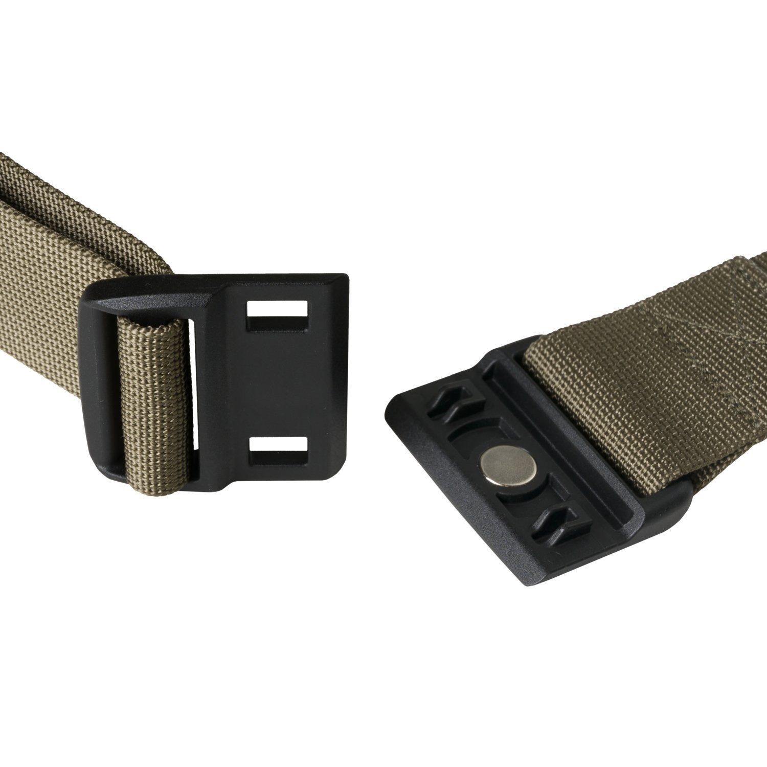 Opasek EDC magnetický OLIVE GREEN/ČERNÝ vel. XXL