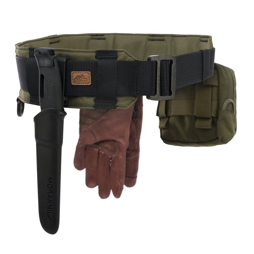 Opasek FORESTER BUSHCRAFT OLIVE GREEN/ČERNÝ vel. S