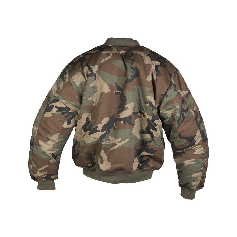 Bunda US MA1 bomber WOODLAND vel. M