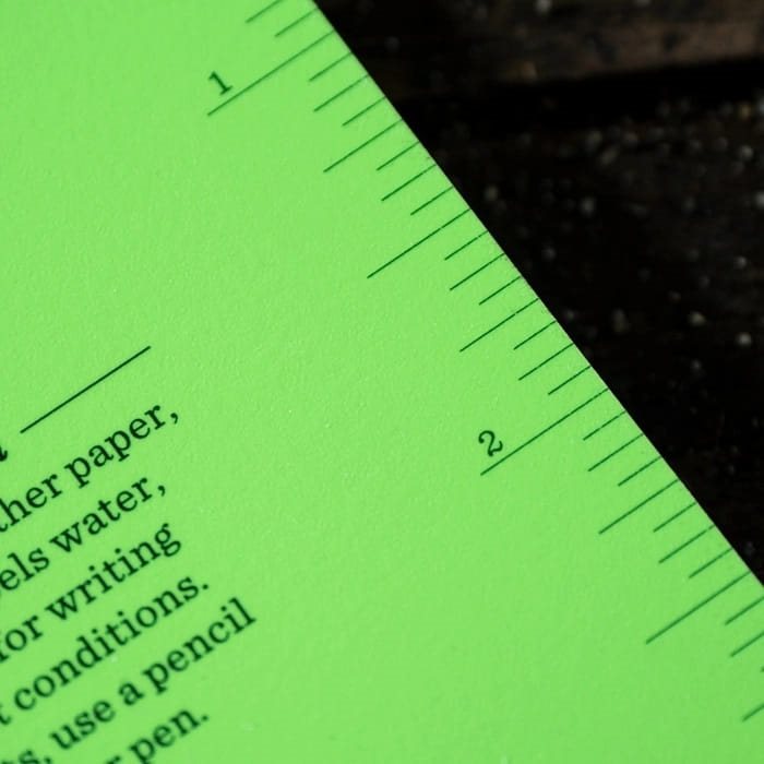 Blok voděodolný TOP-SPIRAL 3x5" notebook malý HI VIS