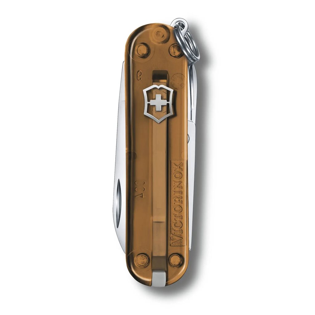 Nůž kapesní CLASSIC SD 58mm transparentní CHOCOLATE FUDGE