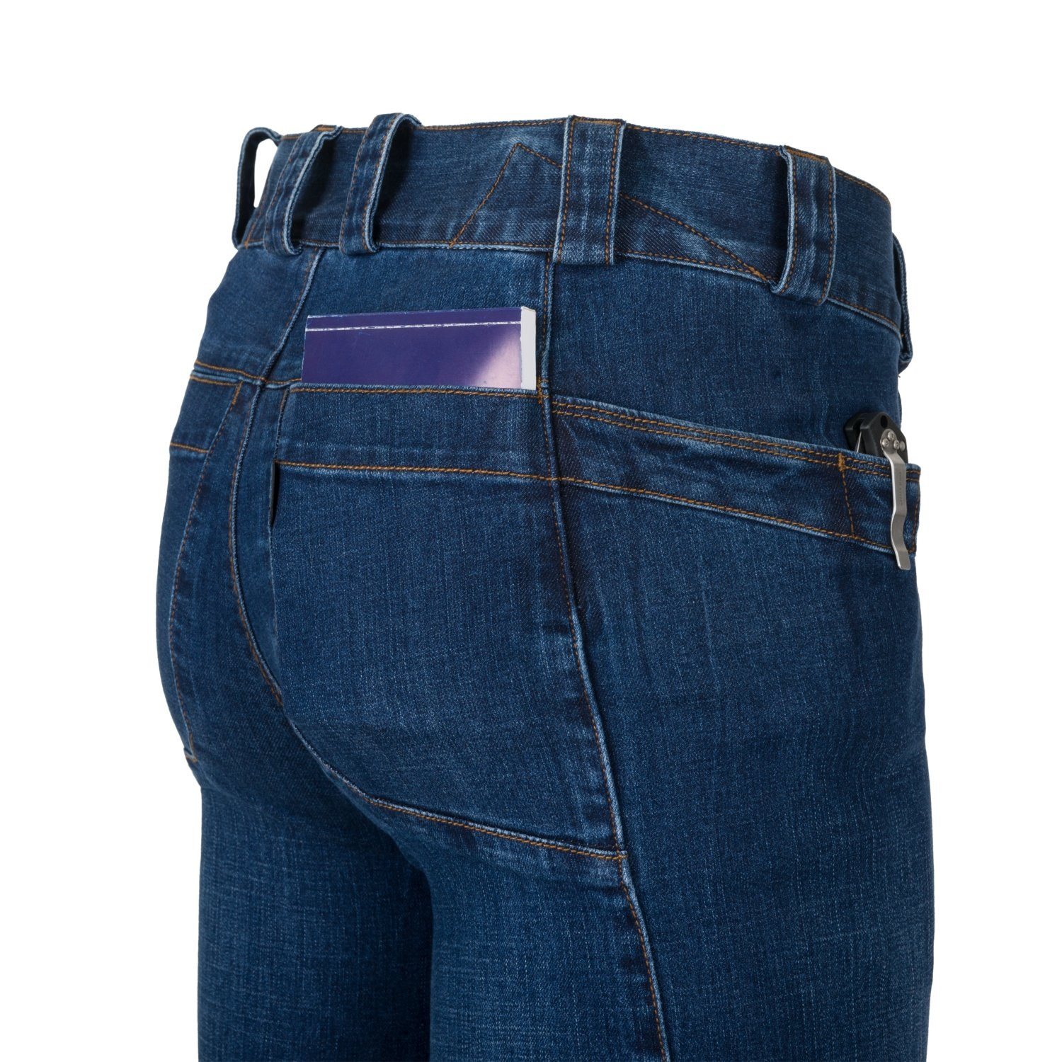 Kalhoty CTP COVERT riflové DENIM MID MODRÉ vel. XL-L