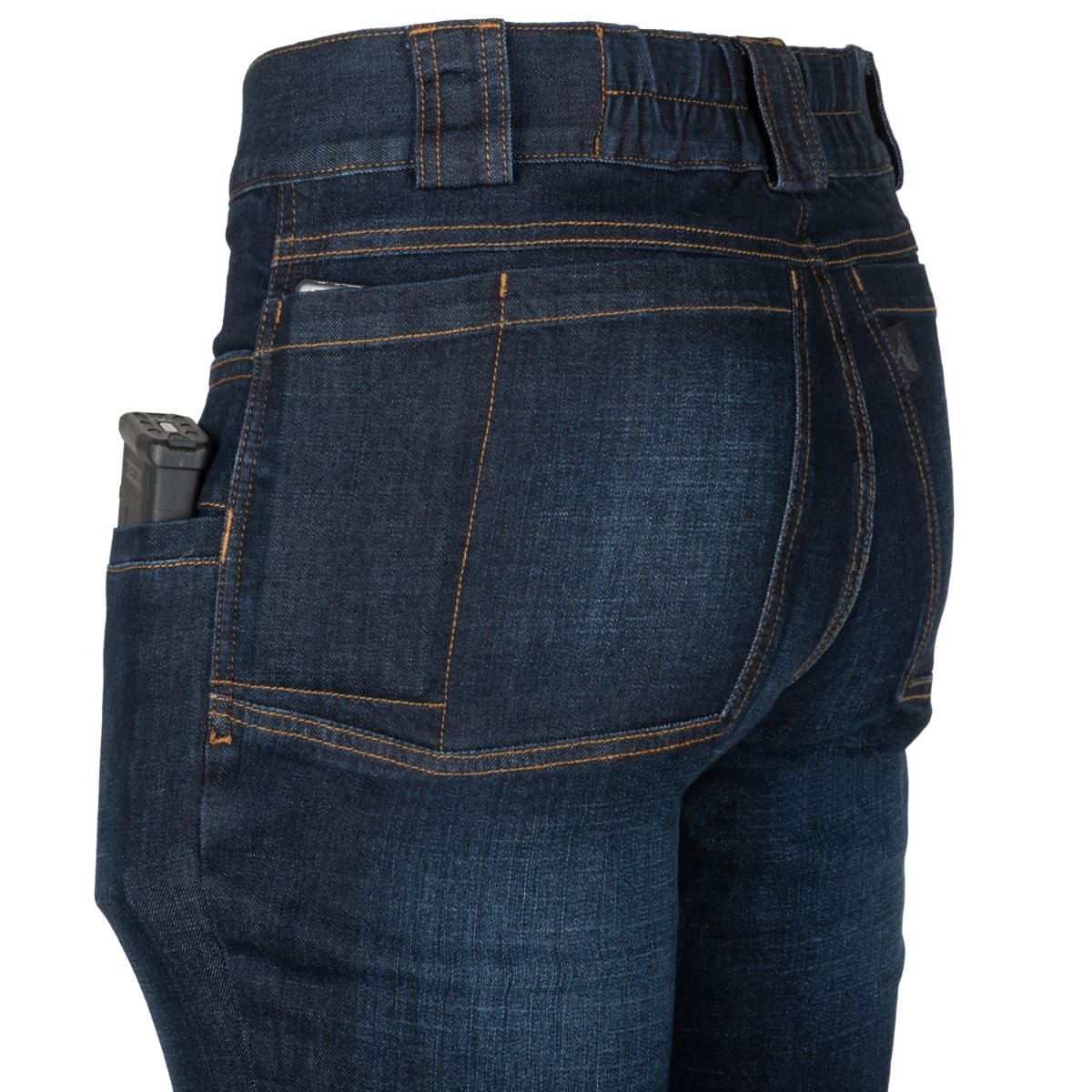 Kalhoty SLIM riflové GREYMAN JEANS® DENIM MID DARK BLUE vel. 3XL-R