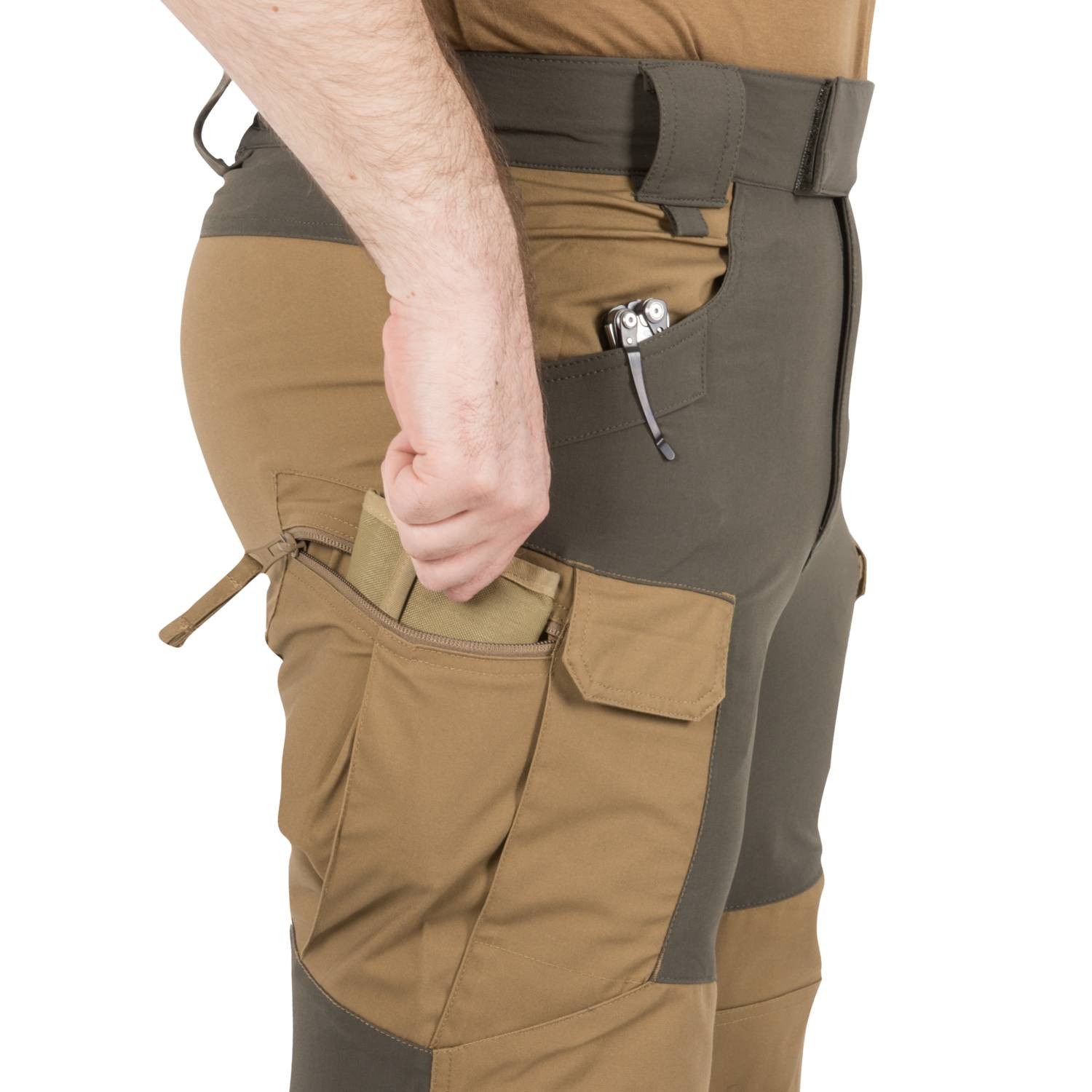 Kalhoty HYBRID OUTBACK® COYOTE/TAIGA vel. 4XL-XL