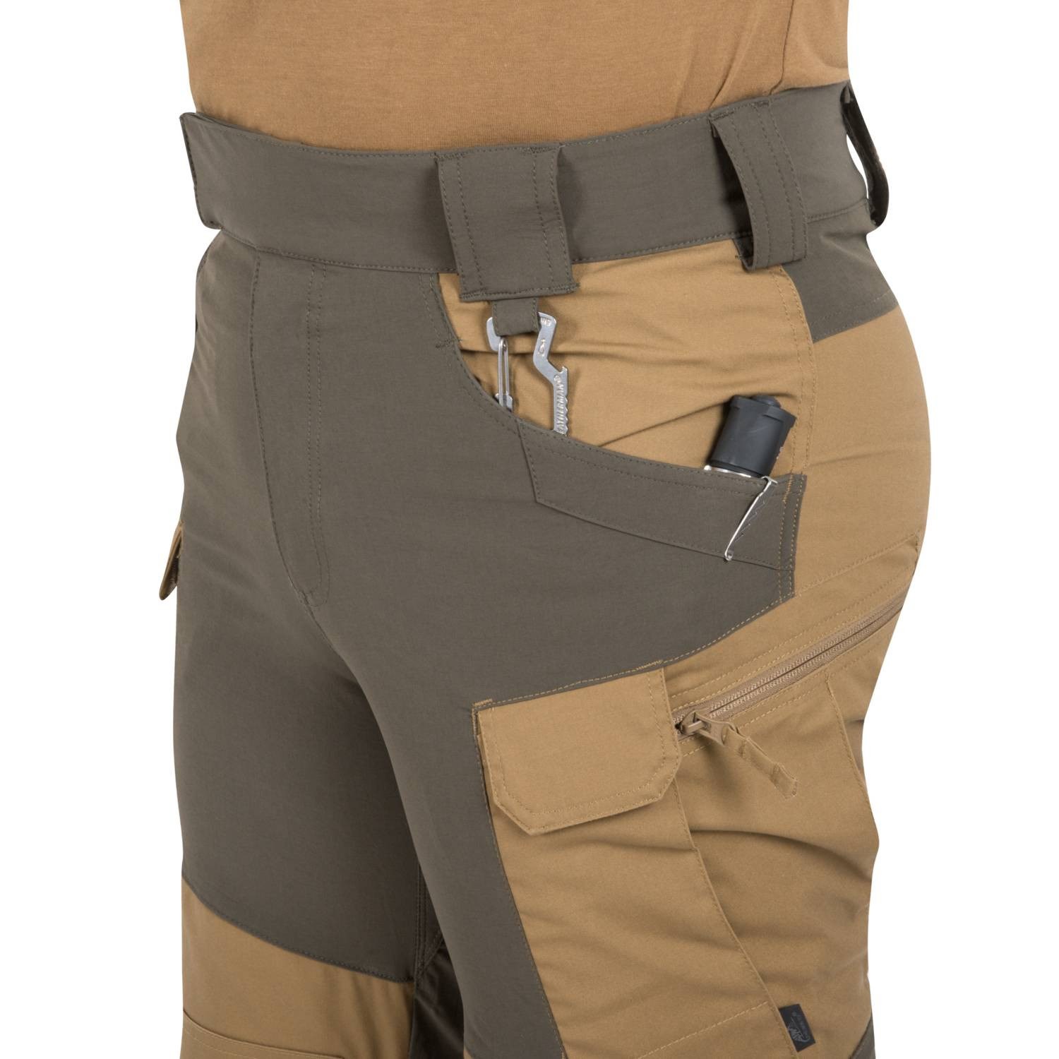 Kalhoty HYBRID OUTBACK® COYOTE/TAIGA vel. XXL-XL