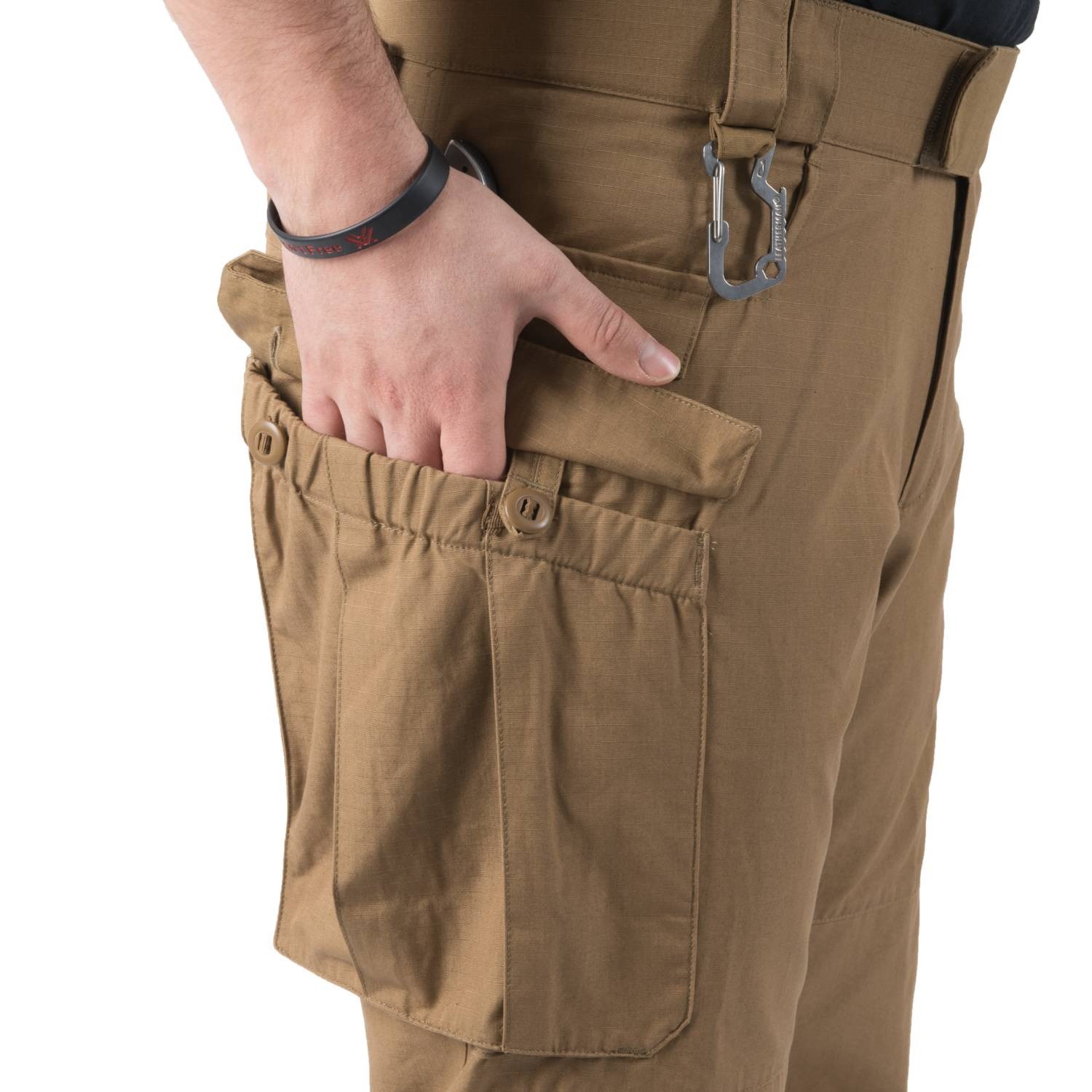 Kalhoty MBDU® NYCO rip-stop COYOTE vel. XL-R