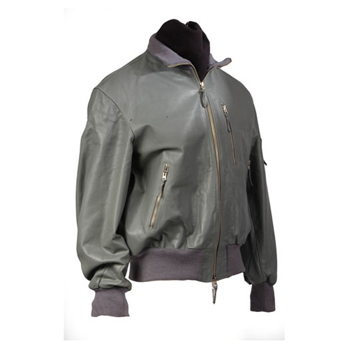Bunda kožená BW AVIATOR ŠEDÁ vel. 58