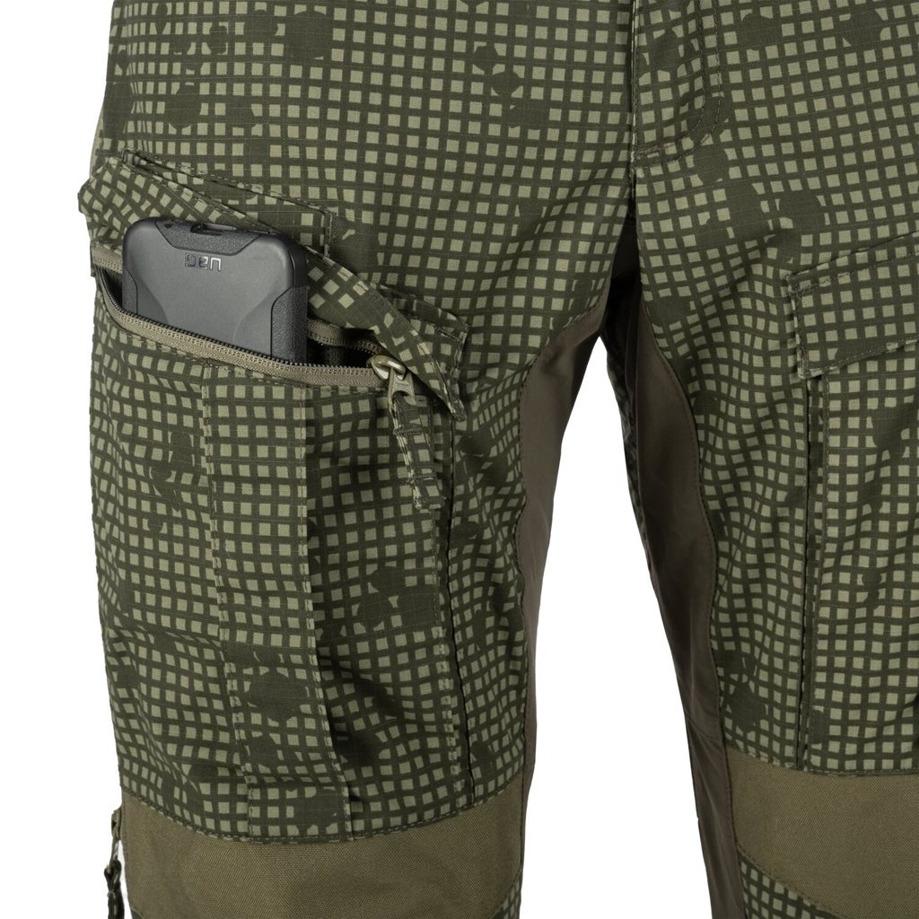 Kalhoty MCDU® DESERT NIGHT CAMO/OLIVE GREEN vel. XS-L