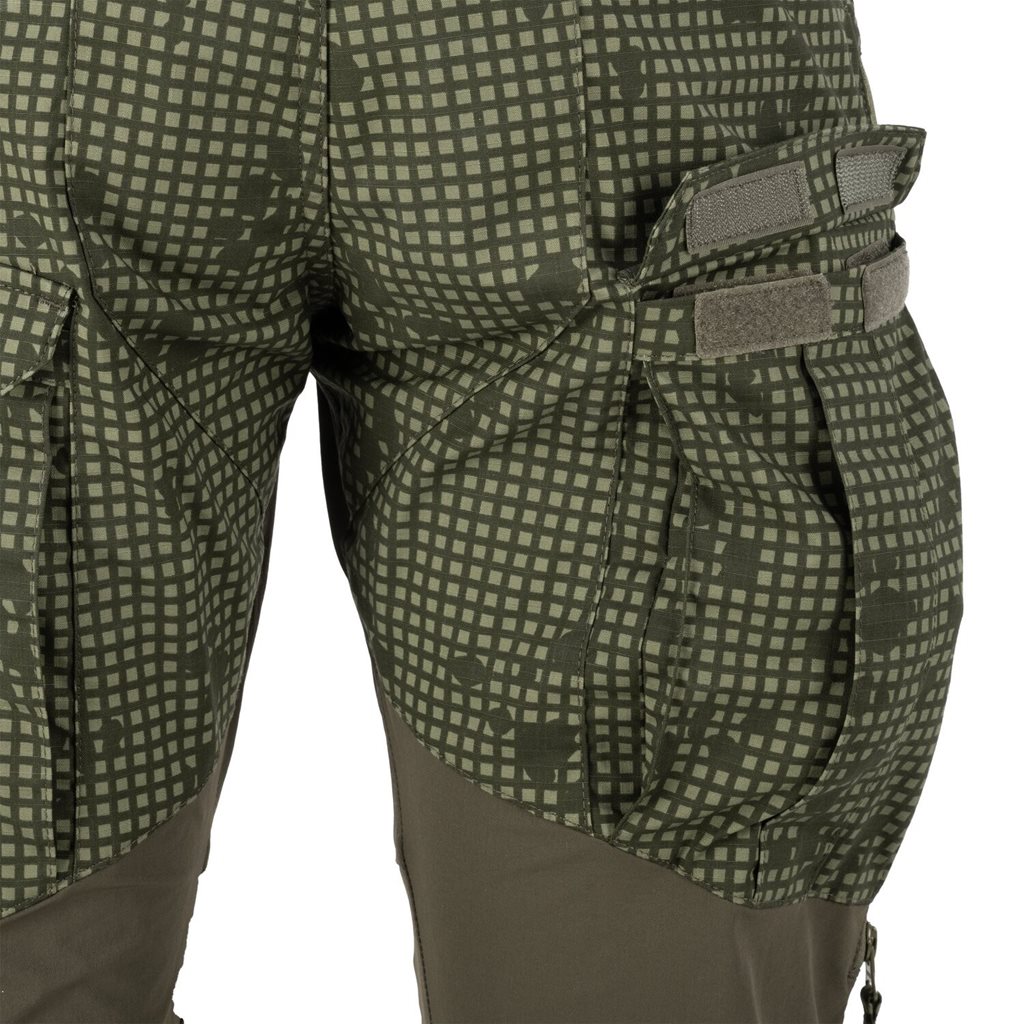 Kalhoty MCDU® DESERT NIGHT CAMO/OLIVE GREEN vel. XS-L