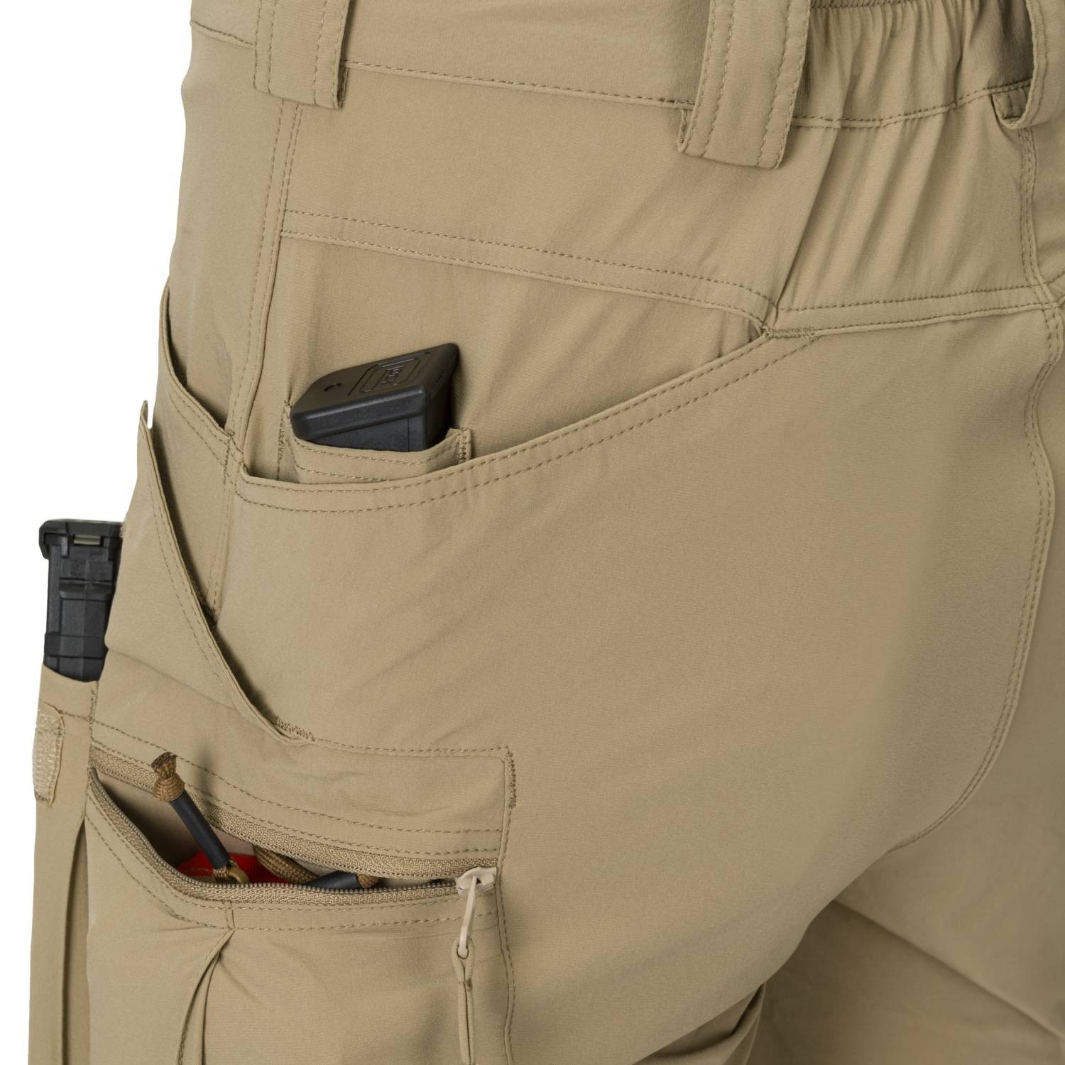 Kraťasy OTS® VersaStretch® Lite 8,5" krátké KHAKI vel. 3XL