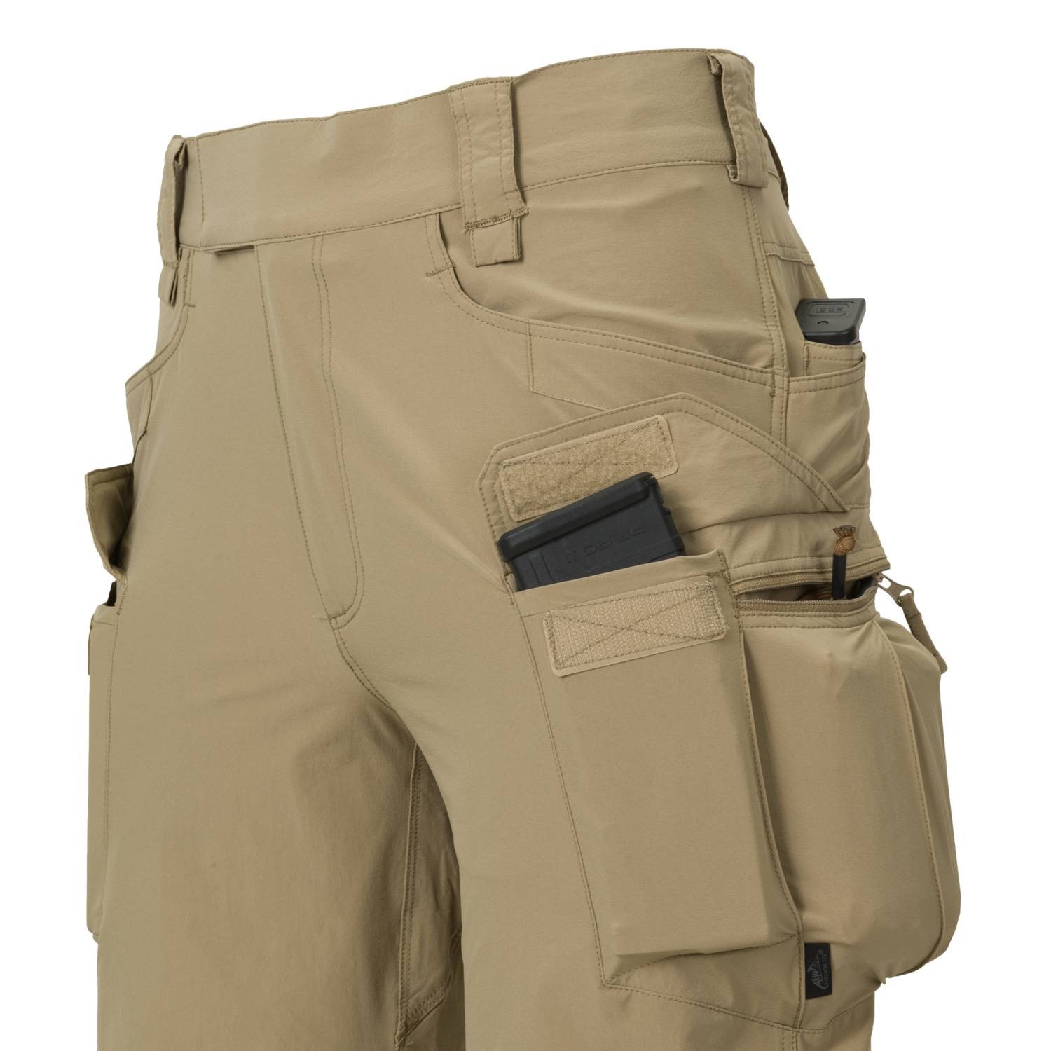 Kraťasy OTS® VersaStretch® Lite 8,5" krátké KHAKI vel. 4XL