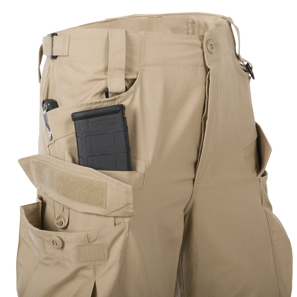 Kalhoty SFU NEXT rip-stop KHAKI vel. S-L