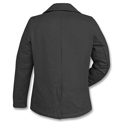 Kabát US PEA COAT vlněný ČERNÝ vel. M