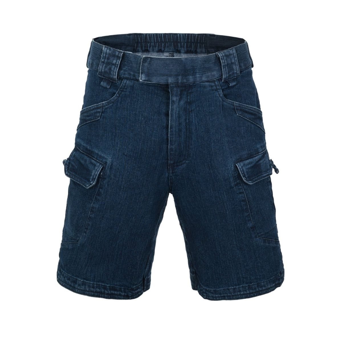 Kraťasy UTS URBAN TACTICAL® krátké 8,5" riflové DENIM MODRÉ vel. 3XL