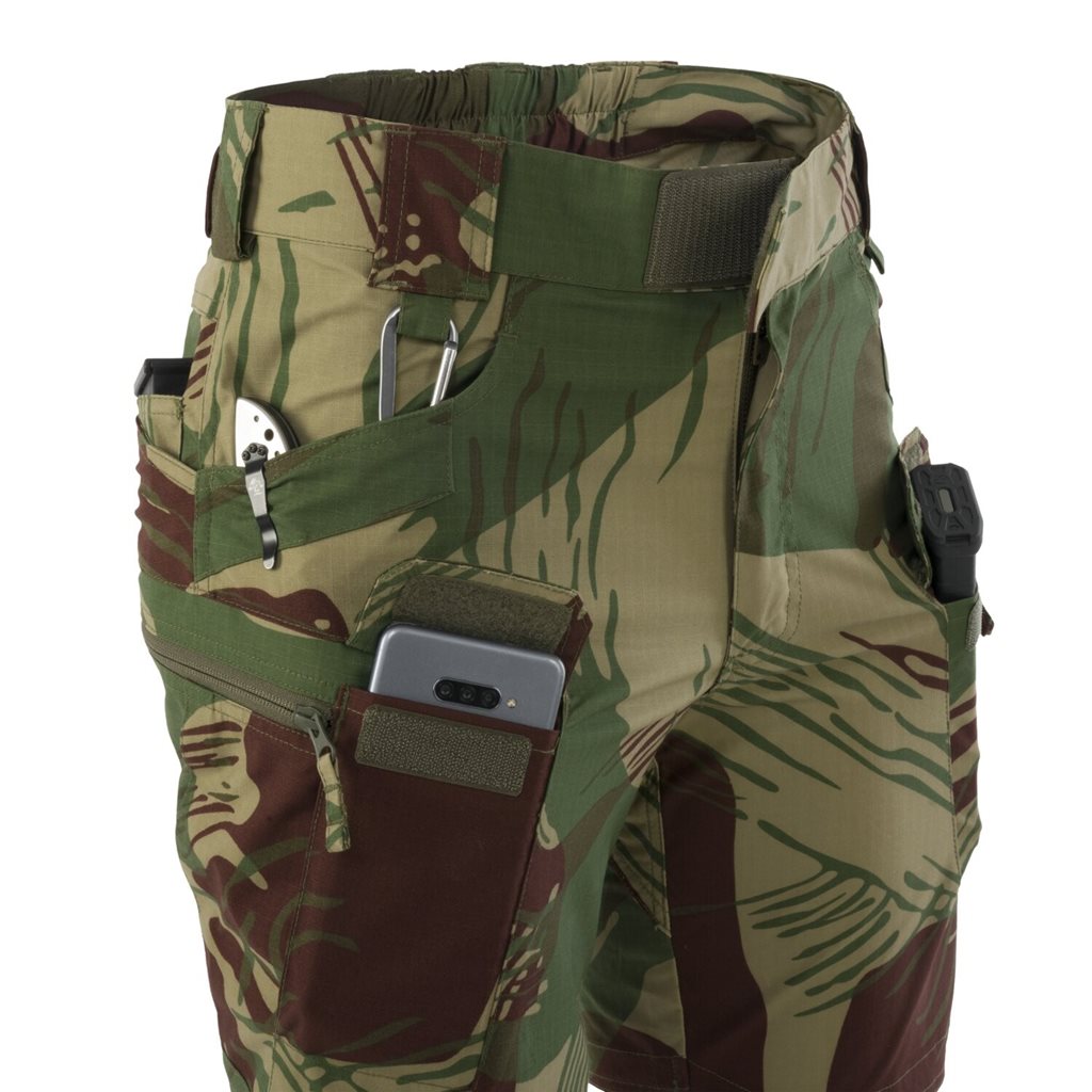 Kraťasy UTS URBAN TACTICAL® krátké 8,5" rip-stop RHODESIAN CAMO vel. 4XL