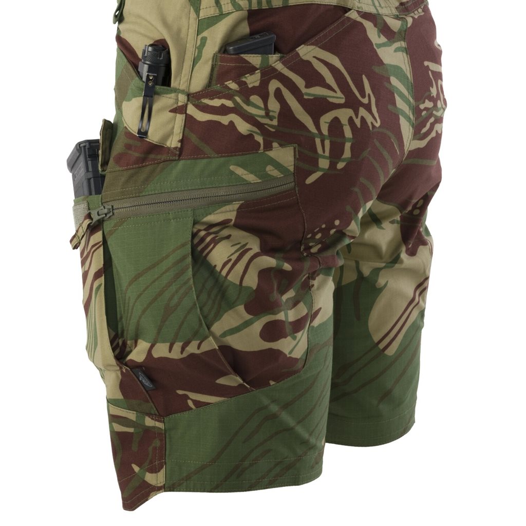 Kraťasy UTS URBAN TACTICAL® krátké 8,5" rip-stop RHODESIAN CAMO vel. L