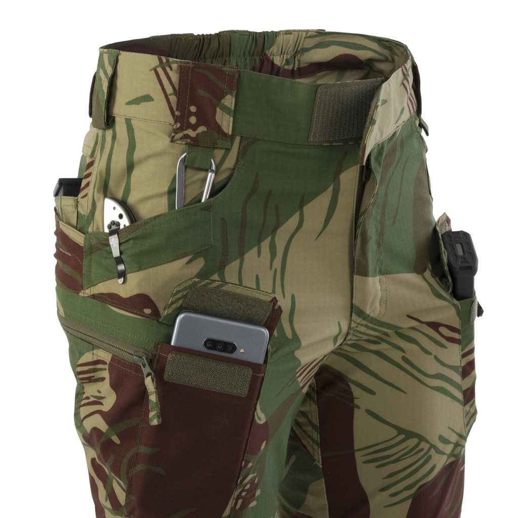 Kraťasy UTS URBAN TACTICAL® 6" rip-stop RHODESIAN CAMO vel. S