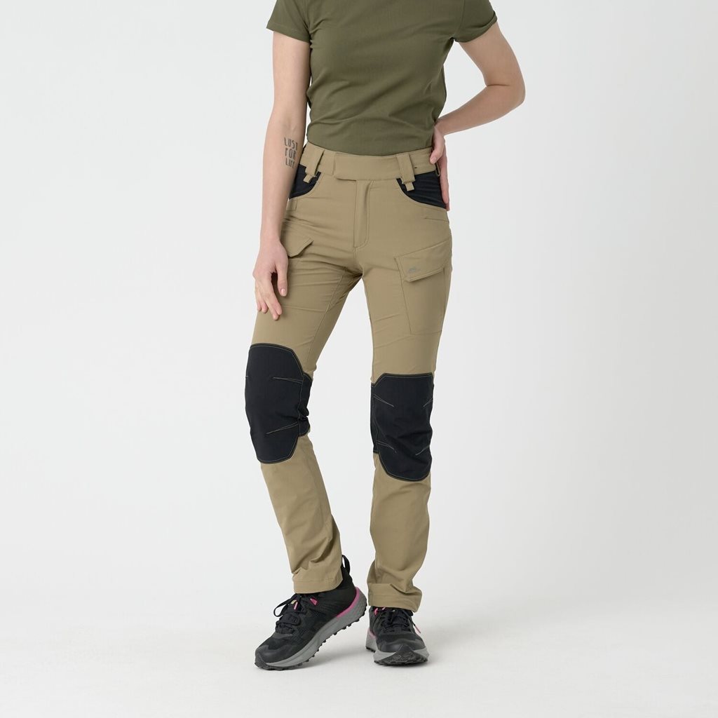 Kalhoty dámské OUTDOOR TACTICAL® KHAKI/ČERNĚ vel. L-L