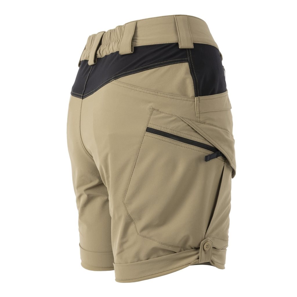 Kraťasy dámské OTS® VersaStretch® Lite 8,5" krátké KHAKI/ČERNÉ vel. S